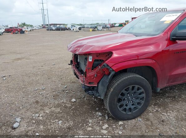 1GCPSBEK2S1237388 2025 CHEVROLET COLORADO Red Widok z przodu