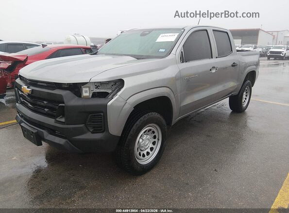 1GCPSBEK4R1312487 2024 CHEVROLET COLORADO Gray Առջևի ձախ երեք քառորդ տեսարան