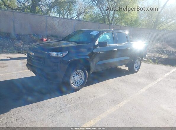 1GCPSBEK8T1166764 2026 CHEVROLET COLORADO Black წინა მარცხენა ხედი სამი მეოთხედიდან