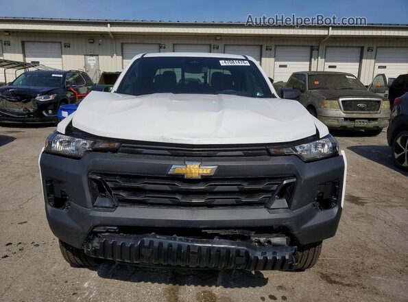 1GCPSBEKXT1115900 2026 CHEVROLET COLORADO White Front view