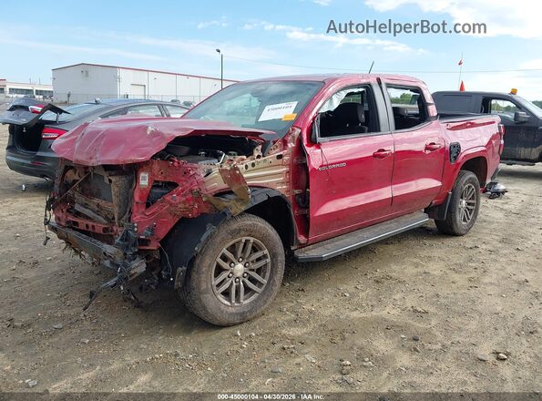 1GCPSCEK4R1218339 2024 CHEVROLET COLORADO Red წინა მარცხენა ხედი სამი მეოთხედიდან