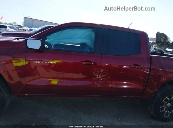 1GCPSCEK8P1173760 2023 CHEVROLET COLORADO Red 360 interior view