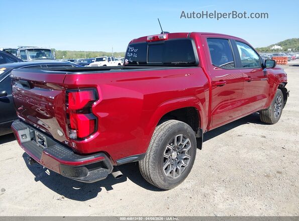 1GCPSCEK8P1173760 2023 CHEVROLET COLORADO Red Rear right