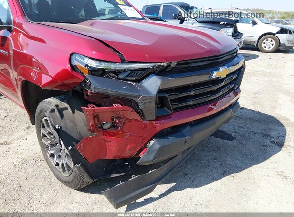 1GCPSCEK8P1173760 2023 CHEVROLET COLORADO Red Front view