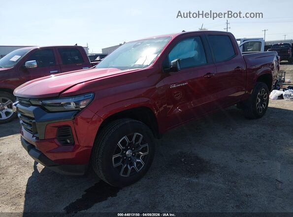 1GCPSCEK8P1173760 2023 CHEVROLET COLORADO Red Front left