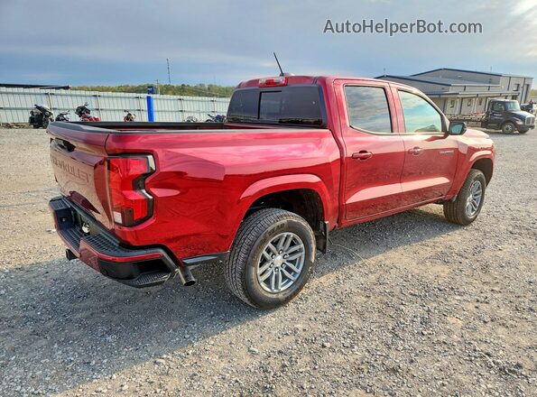 1GCPSCEKXT1151897 2026 CHEVROLET COLORADO Красный Задняя правая четверть