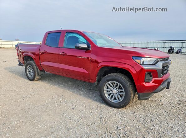 1GCPSCEKXT1151897 2026 CHEVROLET COLORADO Красный Передняя правая четверть