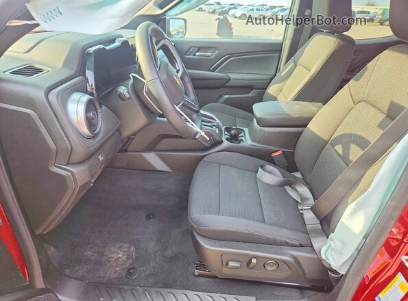 1GCPSCEKXT1151897 2026 CHEVROLET COLORADO Красный Вид салона спереди