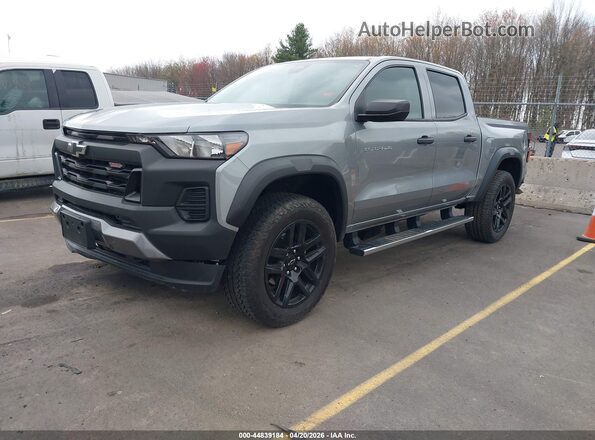 1GCPTEEK4R1153209 2024 CHEVROLET COLORADO Silver Առջևի ձախ երեք քառորդ տեսարան