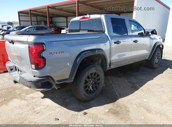 1GCPTEEKXT1101140 2026 CHEVROLET COLORADO Silver Задня права чверть