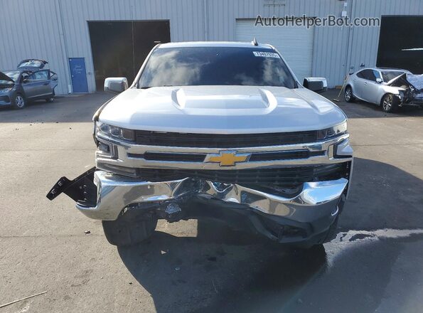 1GCPWCED4LZ134665 2020 CHEVROLET SILVERADO Silver Front view