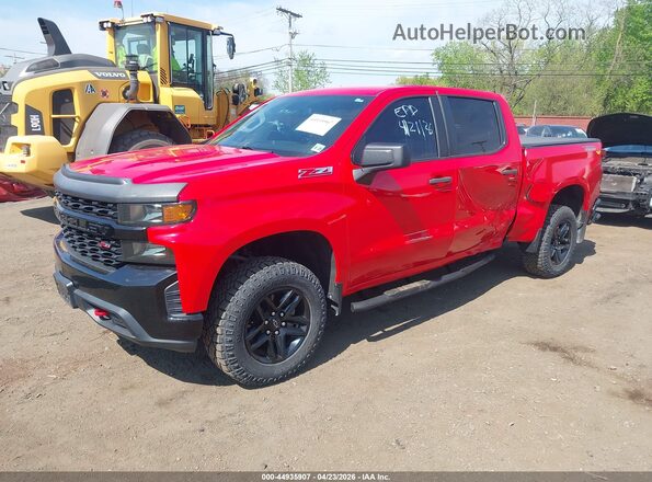 1GCPYCEF7LZ328411 2020 CHEVROLET SILVERADO Red Vista tres cuartos delantera izquierda