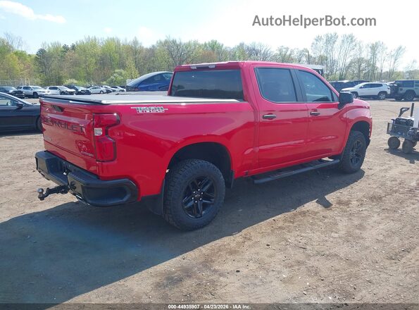 1GCPYCEF7LZ328411 2020 CHEVROLET SILVERADO Red Trasero derecho