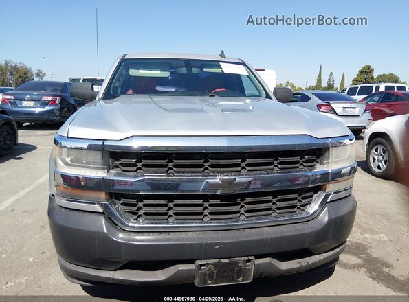 1GCRCNEH6GZ118733 2016 CHEVROLET SILVERADO Серый Вид щитка приборов