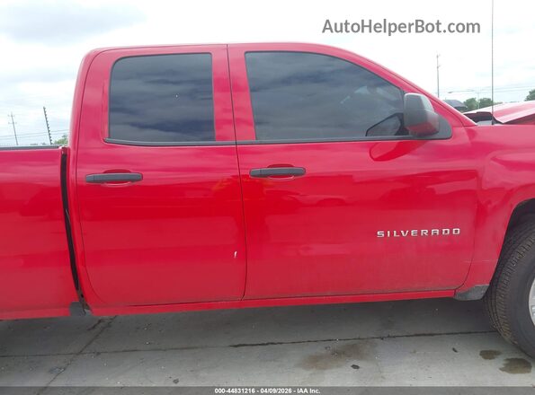 1GCRCPEC5HZ340519 2017 CHEVROLET SILVERADO Red უკანა სალონის ხედი
