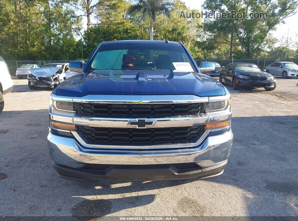 1GCRCREC1GZ260788 2016 CHEVROLET SILVERADO Синий Вид щитка приборов