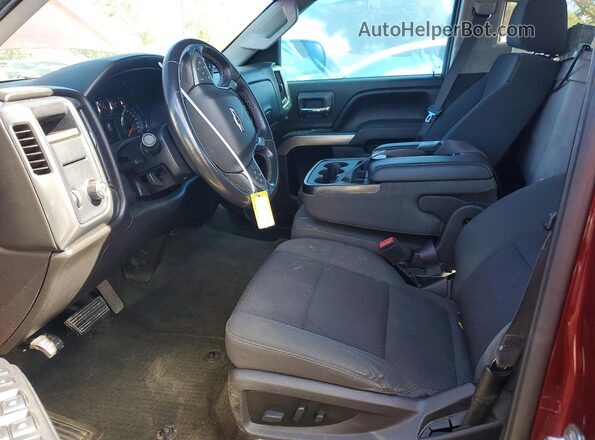 1GCRCREC4GZ247761 2016 CHEVROLET SILVERADO Бордовый Вид салона спереди