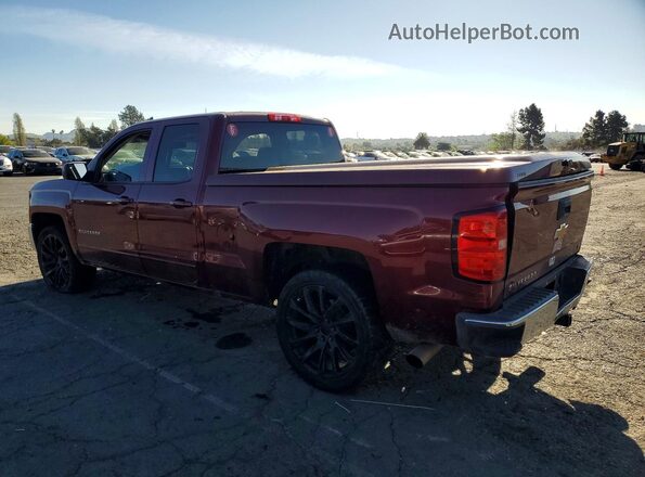1GCRCREC4GZ247761 2016 CHEVROLET SILVERADO Бордовый Задняя левая четверть