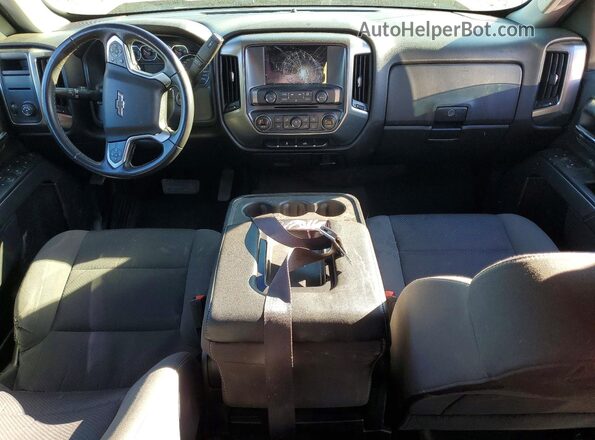 1GCRCREC4GZ247761 2016 CHEVROLET SILVERADO Бордовый Вид панели приборов