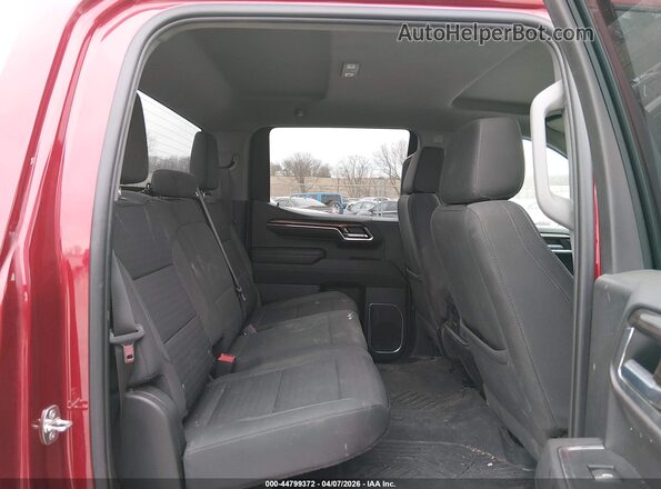 1GCUDDED4PZ206565 2023 CHEVROLET SILVERADO Red VIN კოდის სტიკერის ხედი