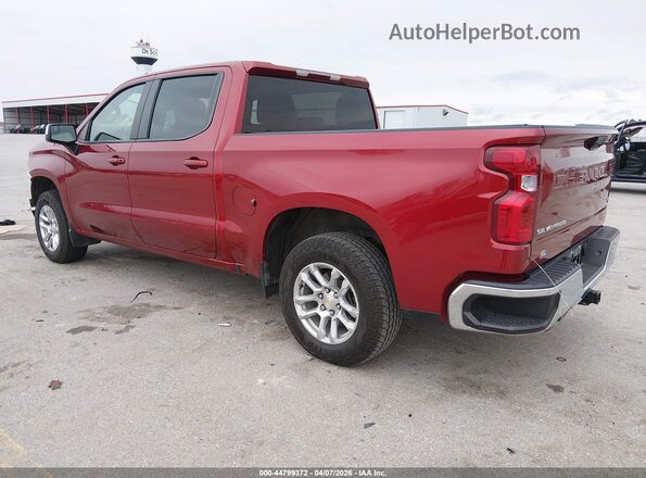 1GCUDDED4PZ206565 2023 CHEVROLET SILVERADO Red უკანა მარცხენა