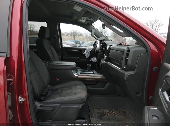 1GCUDDED4PZ206565 2023 CHEVROLET SILVERADO Red წინა სალონის ხედი