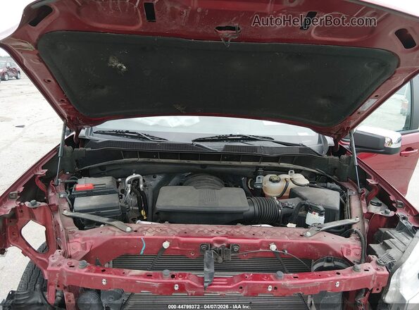 1GCUDDED4PZ206565 2023 CHEVROLET SILVERADO Red უკანა ხედი