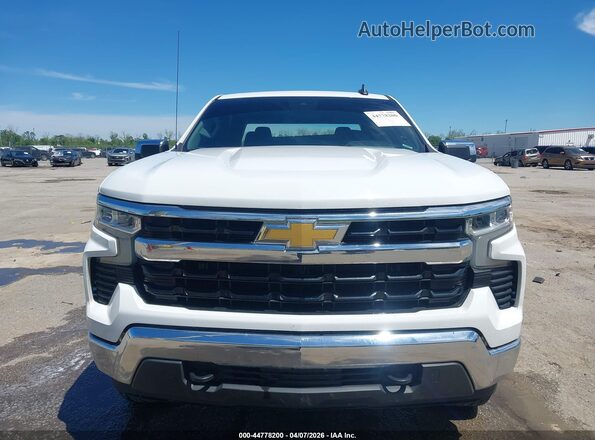 1GCUDDED8PZ324943 2023 CHEVROLET SILVERADO White Instrument cluster view
