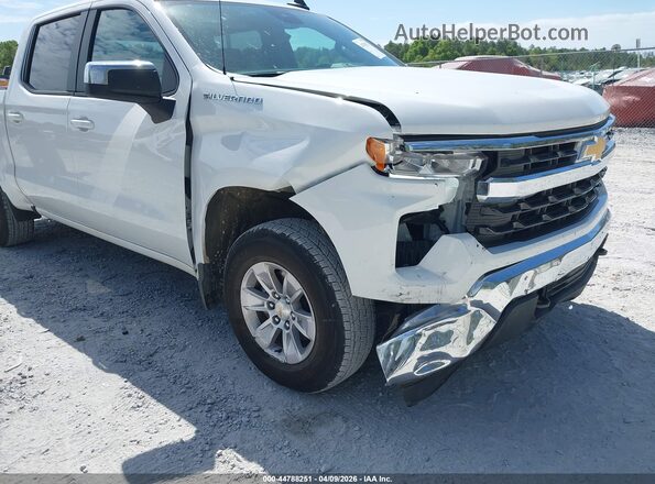 1GCUKDED5TZ217977 2026 CHEVROLET SILVERADO White Widok z przodu