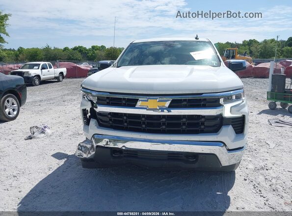 1GCUKDED5TZ217977 2026 CHEVROLET SILVERADO White Widok zestawu wskaźników