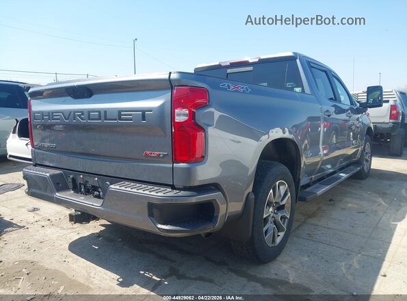 1GCUYEED5MZ254131 2021 CHEVROLET SILVERADO Gray Rear right