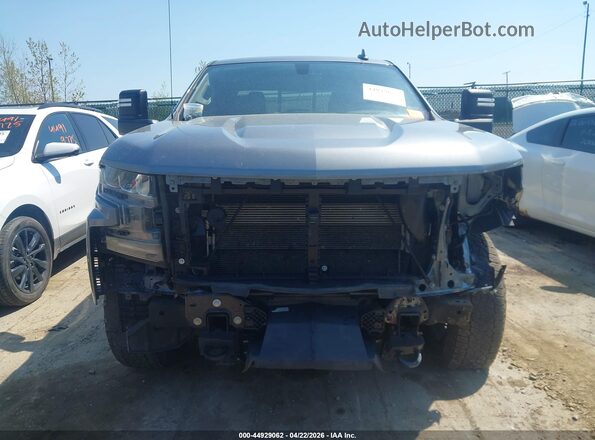 1GCUYEED5MZ254131 2021 CHEVROLET SILVERADO Gray Rear interior view