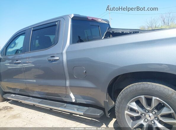 1GCUYEED5MZ254131 2021 CHEVROLET SILVERADO Gray 