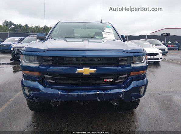 1GCVKREC2GZ241443 2016 CHEVROLET SILVERADO Blue უკანა სალონის ხედი