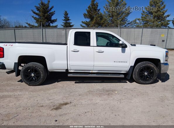 1GCVKREC3GZ120324 2016 CHEVROLET SILVERADO White უკანა სალონის ხედი