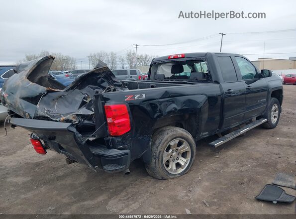 1GCVKRECXJZ246736 2018 CHEVROLET SILVERADO Black უკანა მარჯვენა