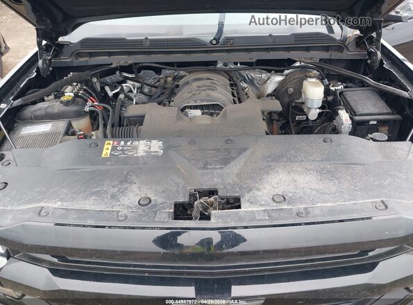 1GCVKRECXJZ246736 2018 CHEVROLET SILVERADO Black უკანა ხედი