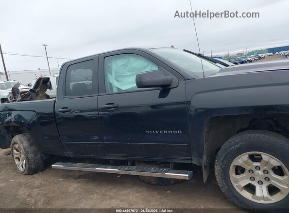 1GCVKRECXJZ246736 2018 CHEVROLET SILVERADO Black ხელსაწყოთა პანელის ხედი