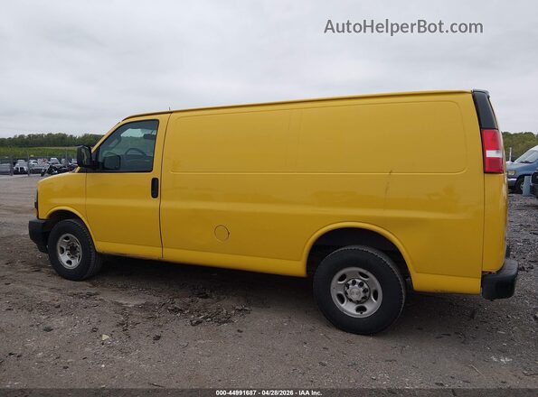 1GCWGAFG9J1316461 2018 CHEVROLET EXPRESS Yellow 