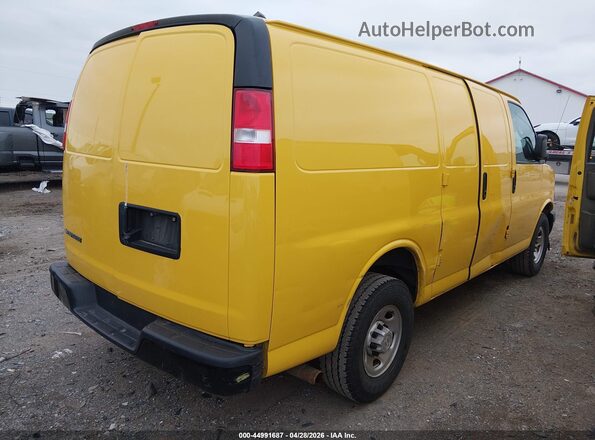 1GCWGAFG9J1316461 2018 CHEVROLET EXPRESS Yellow 