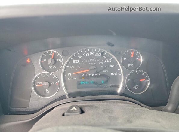 1GCWGAFP9P1160964 2023 CHEVROLET EXPRESS White Вид щитка приладів