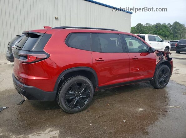 1GKENKKS0TJ190841 2026 GMC ACADIA Красный Задняя правая четверть