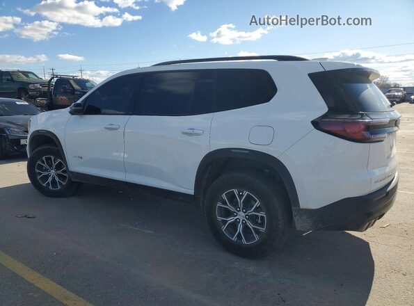 1GKENPRS4SJ157827 2025 GMC ACADIA Белый Задняя левая четверть