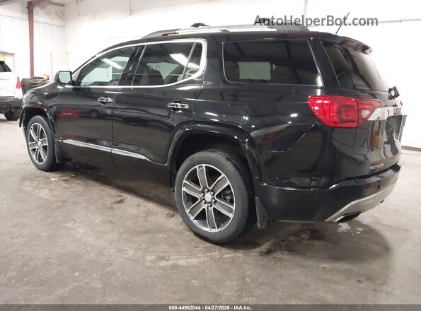 1GKKNXLS0JZ222734 2018 GMC ACADIA Black Задня ліва чверть