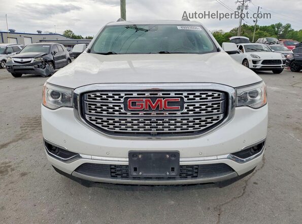 1GKKNXLS3HZ290794 2017 GMC ACADIA White Դիմացի տեսք