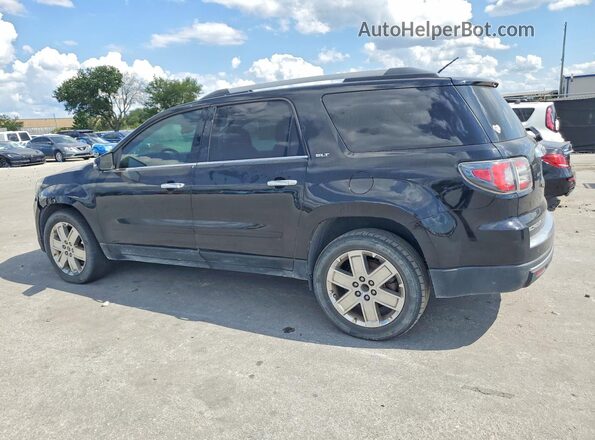 1GKKRSKD3HJ220091 2017 GMC ACADIA Black Հետևի ձախ