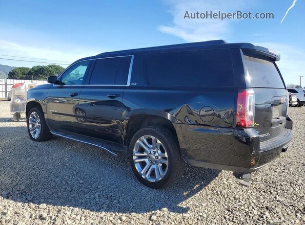 1GKS1GKC7JR400306 2018 GMC YUKON Black Հետևի ձախ