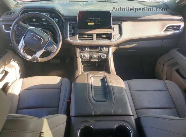 1GKS2BKD3PR218992 2023 GMC YUKON Темно-бордовый Вид панели приборов