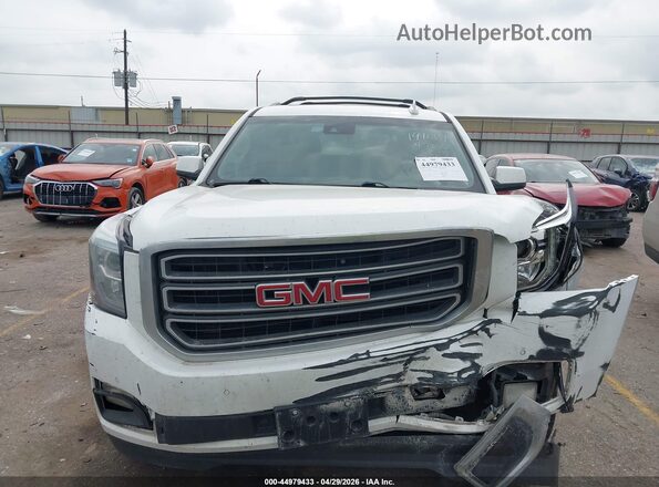 1GKS2GKC3JR171362 2018 GMC YUKON White Սարքավորումների վահանակի տեսք