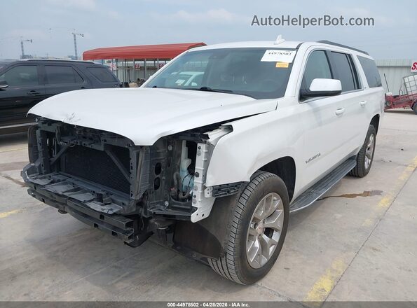 1GKS2GKC7GR206459 2016 GMC YUKON White Առջևի ձախ երեք քառորդ տեսարան